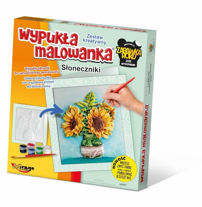 Mirage kwiaty Słoneczniki wypukła malowanka 69007
