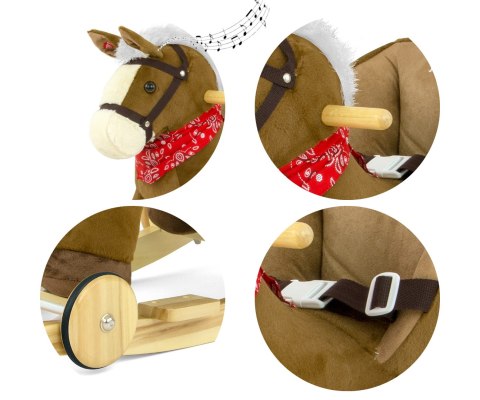 Koń na biegunach Polly Dark Brown 23982