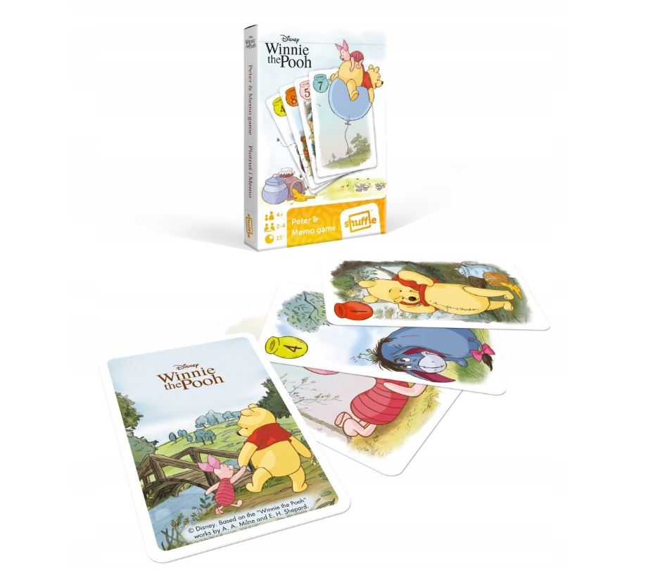 Karty Piotruś&Memo Kubuś Puch. 10005096 00696
