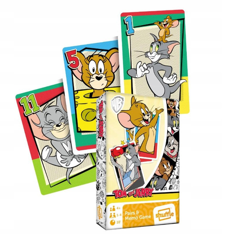 Shuffle karty piotruś i memo tom and jerry