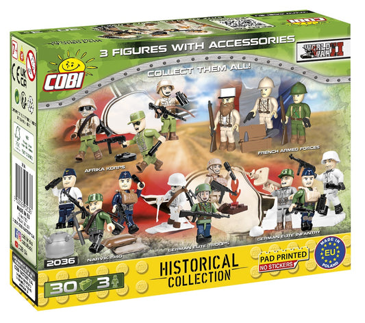 COBI HC WWII BritishSpecialAirSeries30kl+3fig 2036