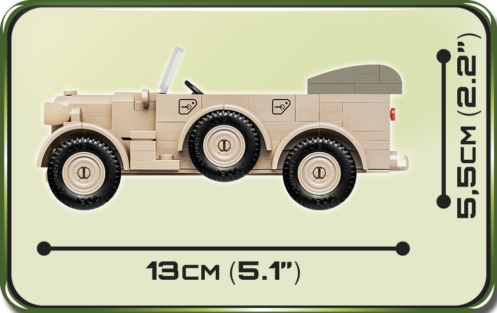 COBI HC WWII 1937 Horch 901 178kl 2256