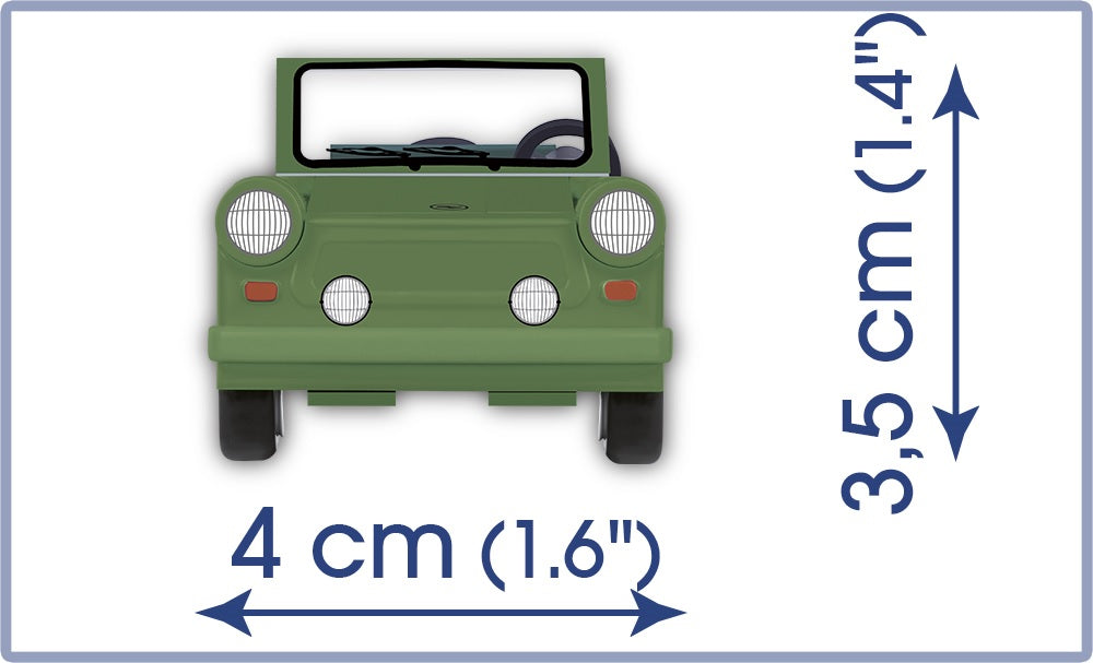 COBI Youngtimer Trabant 601 Kubelwagen 83kl 24556