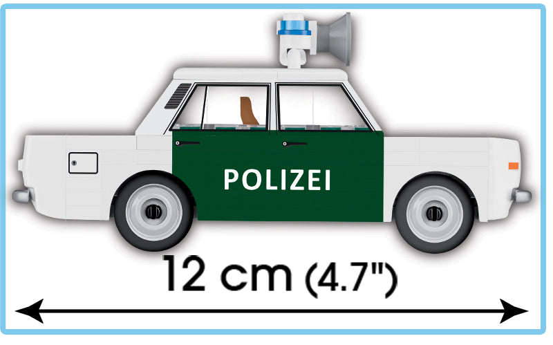 COBI CARS Wartburg 353 Polizei 84kl 24558