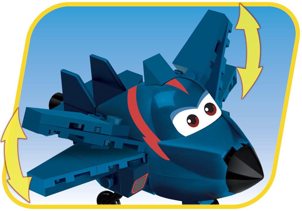 COBI Super Wings Agent Chase 80kl 25135