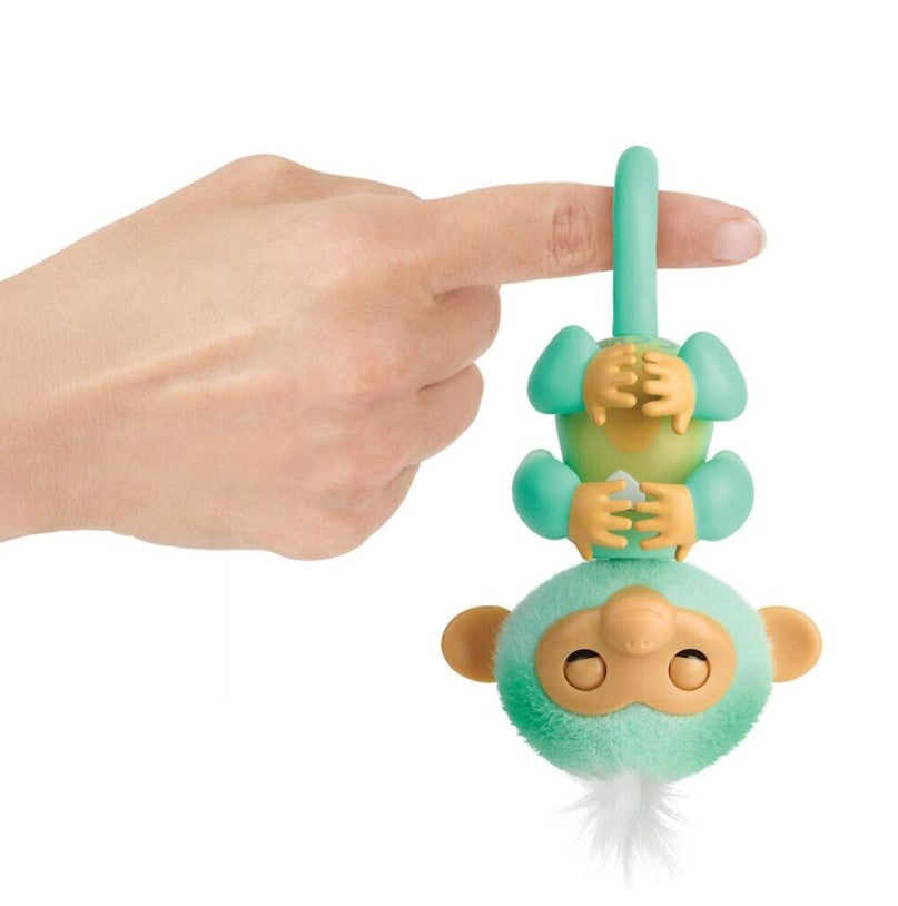 COBI FINGERLINGS małpka zielono-niebieska Ava 3116
