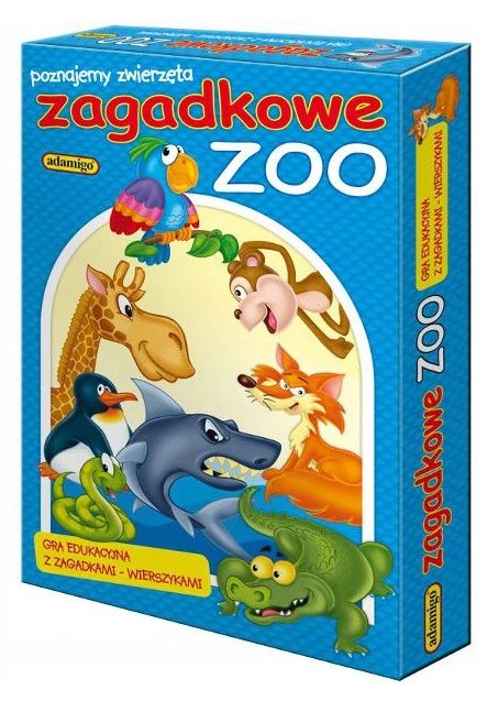 Zagadkowe ZOO - układanka 04454