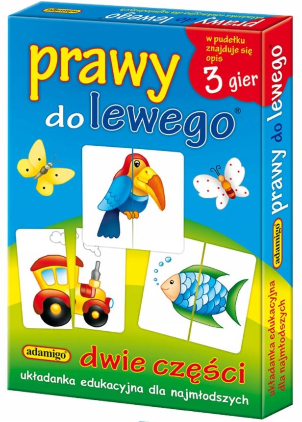 Prawy do lewego - układanka edukacyjna 05734