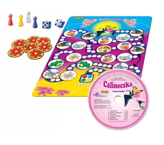 Calineczka - gra planszowa z płytą 05741