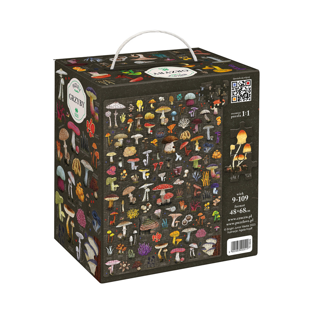 CzuCzu Puzzlove Grzyby 500el 92511