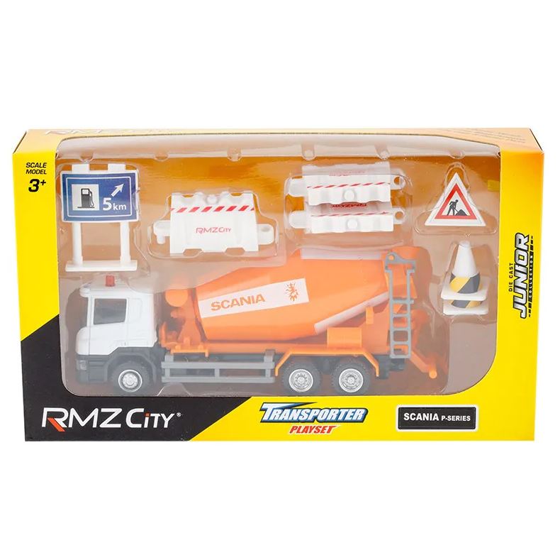 Model RMZ City Scania Betoniarka+akces.K-354 13541
