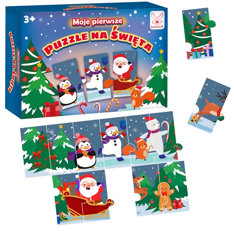 Moje pierwsze puzzle na święta 40551