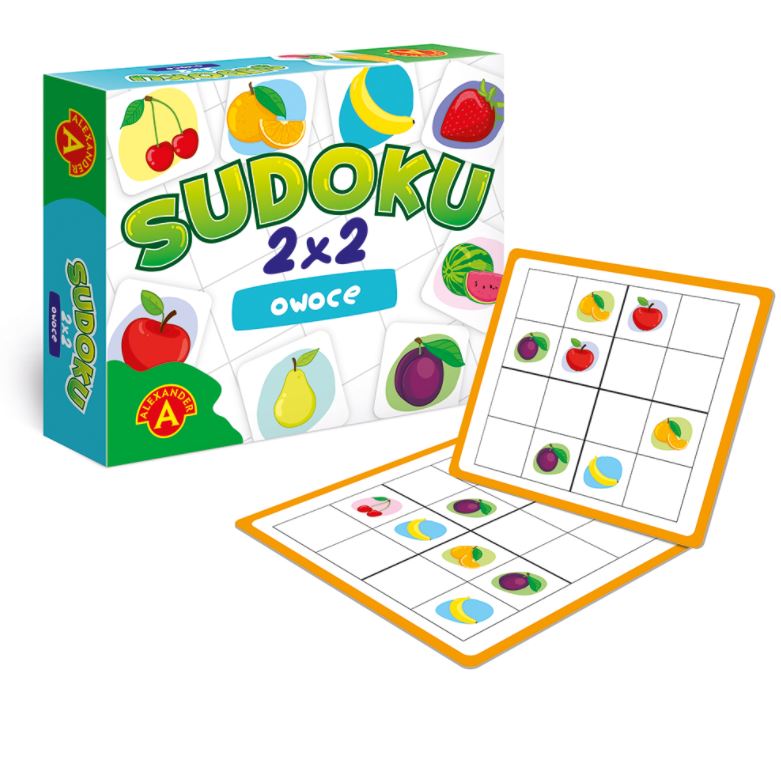 Sudoku 2x2 owoce 22865
