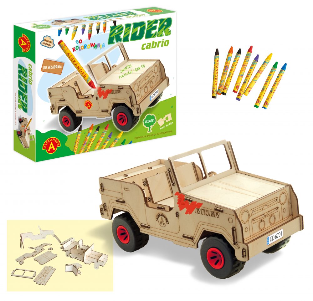 Składaki Drewniaki-Rider Cabrio 2457 24579