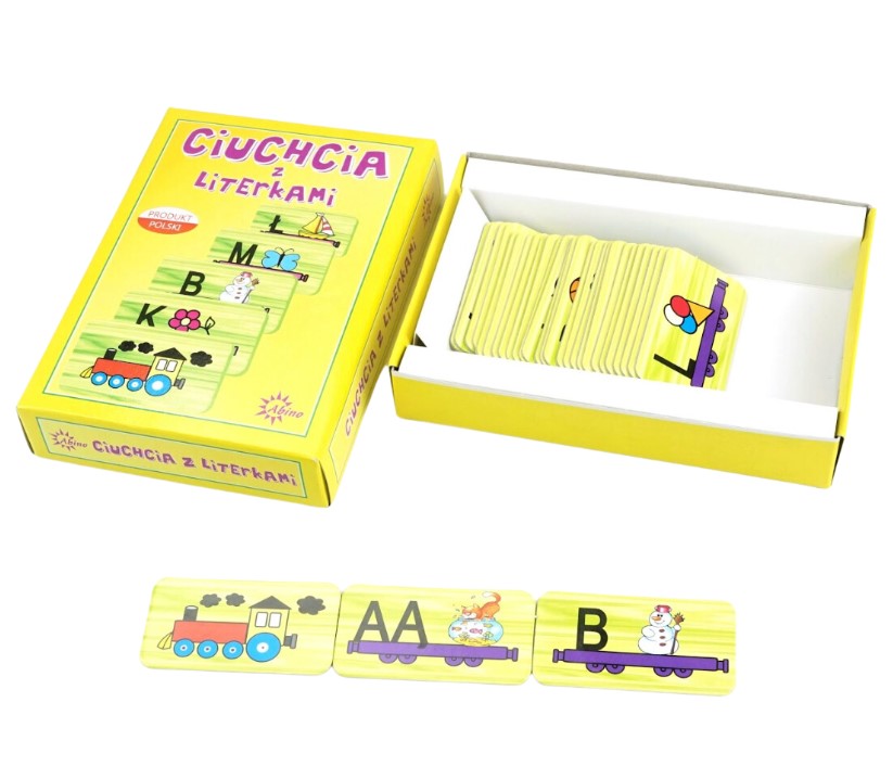 Ciuchcia z literkami