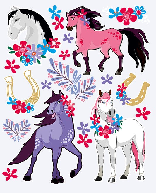 WIKORIA Naplamki DTF 20x30 DD-26 Horses 30064