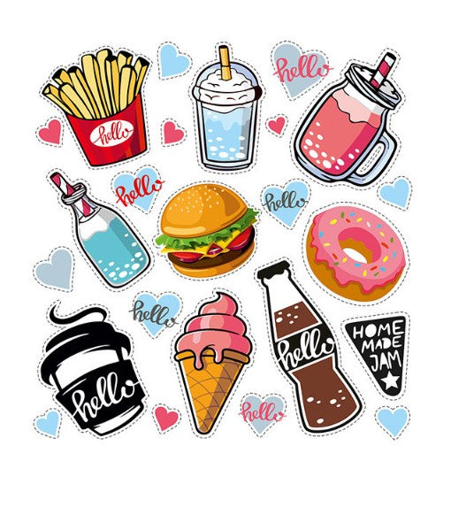 WIKORIA Naplamki DTF 15x20 DM-38 Fries 30491