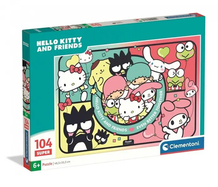 Puzzle 104el. Super Hello Kitty