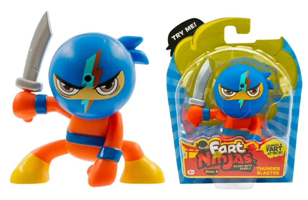 Fart ninjas figurka z dźwiękiem thunder blaster s8