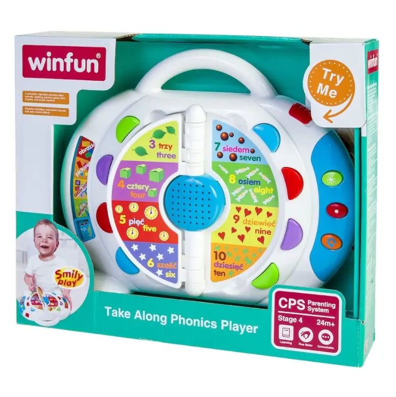 Winfun smily play książeczka polsko-angielska