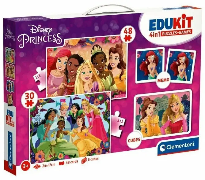 Edukit 4w1 księżniczki