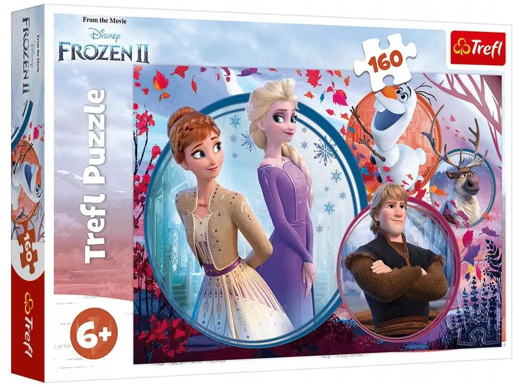 PUZZLE 160 Siostrzana przygoda /Frozen II 15374