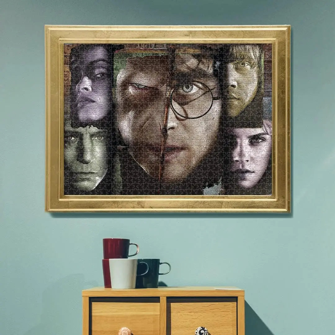 Puzzle 1000 brief case harry potter