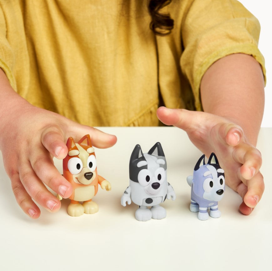 TMT BLUey figurki 3-pak Kuzyni BLU13040 30407