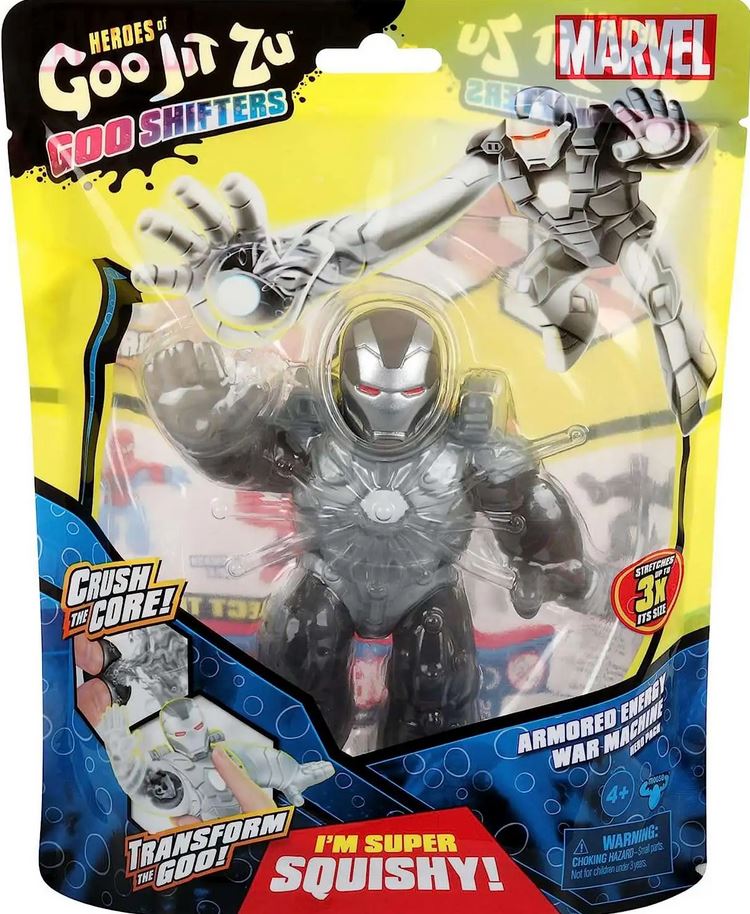 TMT GooJitZu MarvelGooShift WarMachine 25787