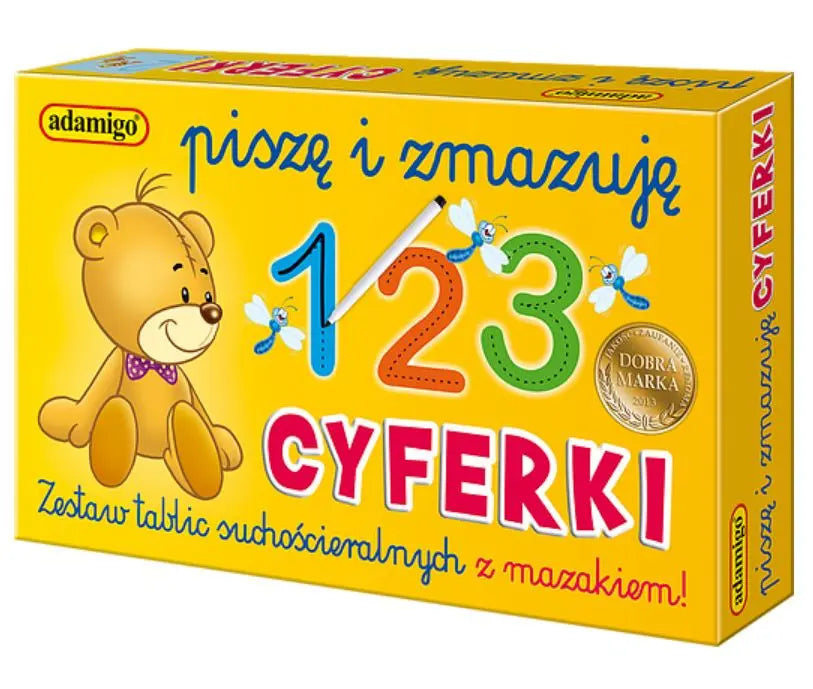 Piszę i zmazuję cyferki