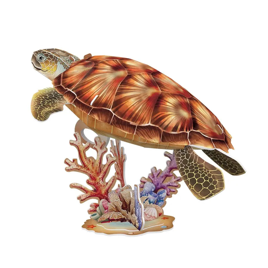 Cubic fun puzzle 3d żółw morski
