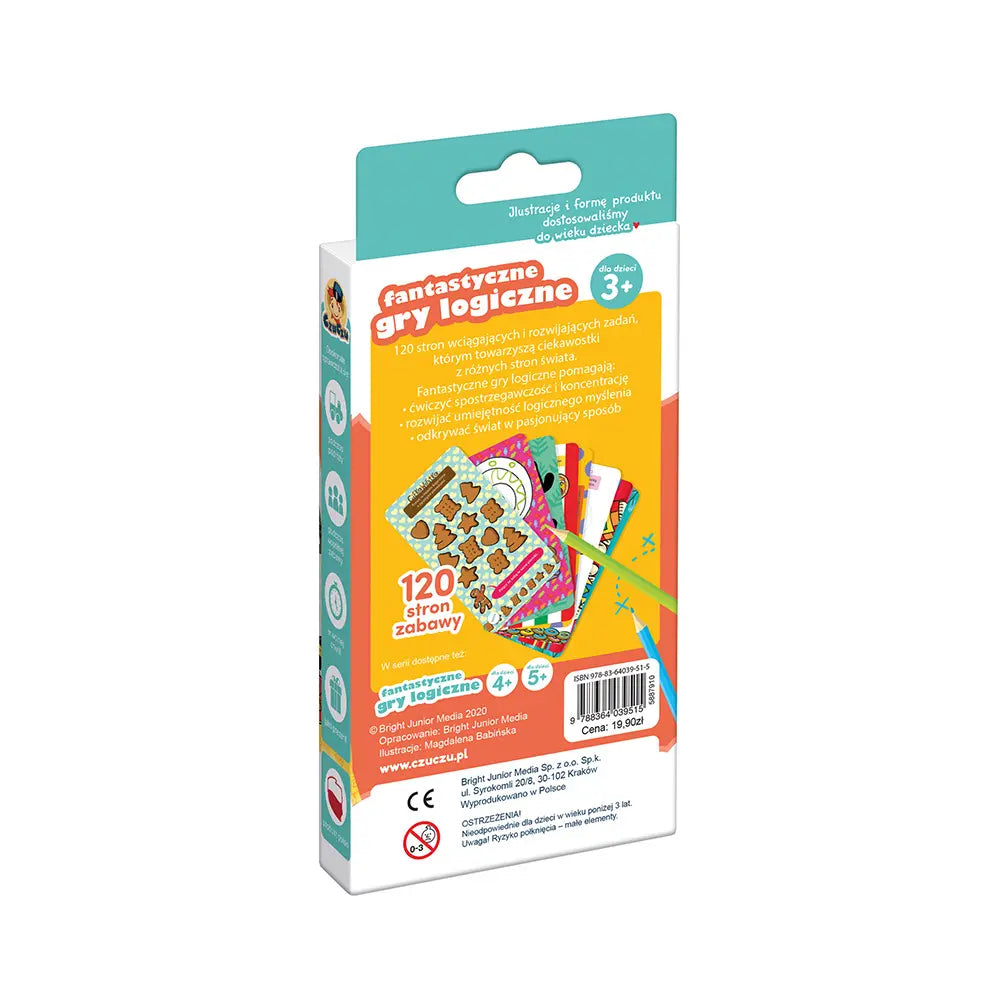 CzuCzu Fantastyczne gry logiczne 3+ 39515