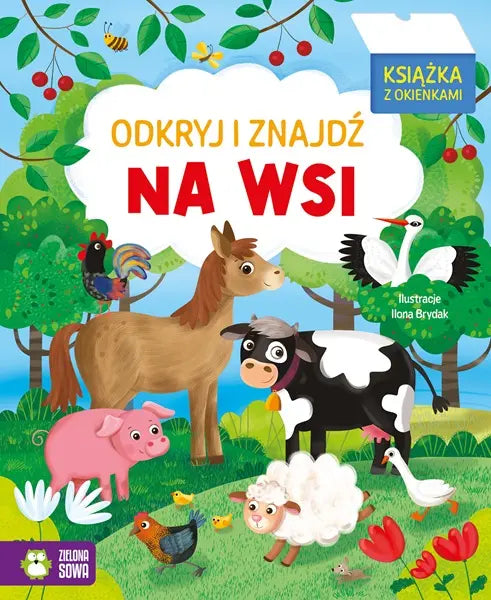 Książeczka - Odkryj i znajdź: Na wsi