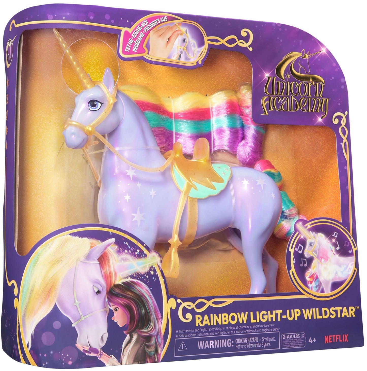 Unicorn academy jednorożec wildstar światło dźwięk
