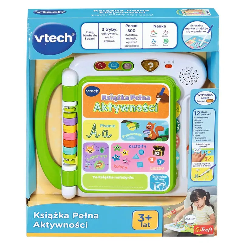 V-tech książka pełna aktywności