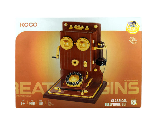 KOCO klocki Telefon retro 1882el 04032 43470 /8