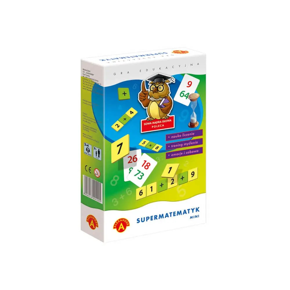 Sowa Mądra Głowa - Supermatematyk mini 1347