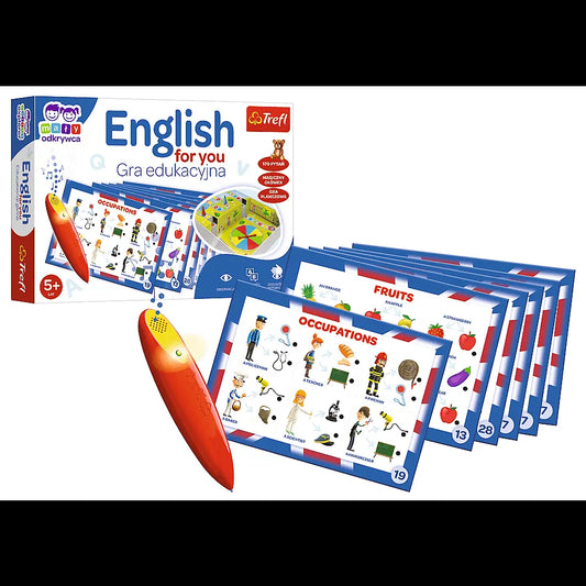 Mały odkrywca gra english for you magiczny ołówek