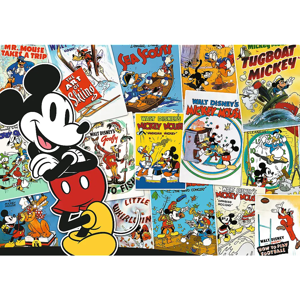 Puzzle 1000 elementów w świecie mikiego