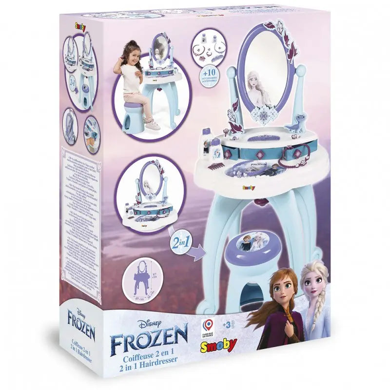 Smoby Kraina Lodu Toaletka 2w1 320244
