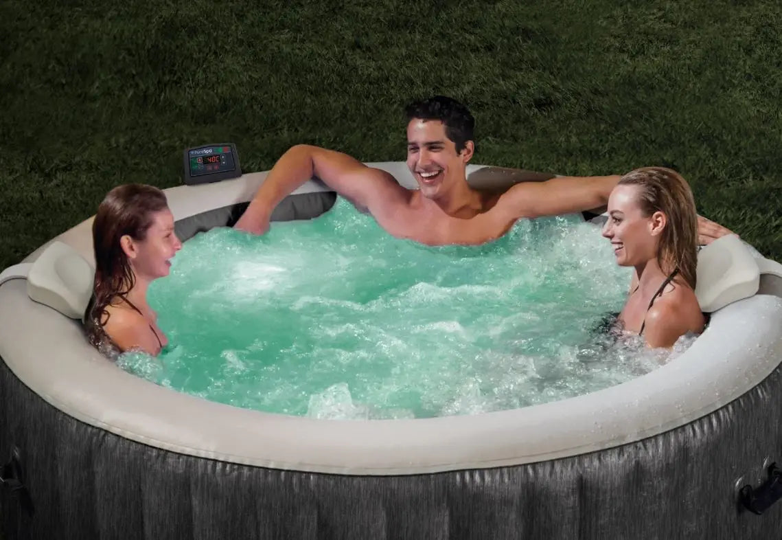 Basen SPA bąbelkowe z filtrem 4os 28440