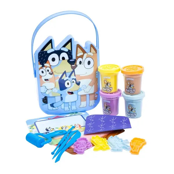 BLUey zest wiaderko+ciastolina 43-0028A 58554