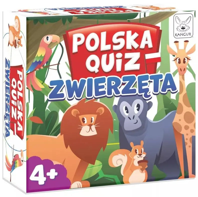 Gra Polska Quiz Zwierzęta 4+