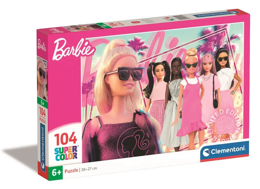 puzzle 104 SuperKolor Barbie