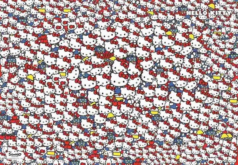 Puzzle 1000 Compact Impossible Hello Kitty