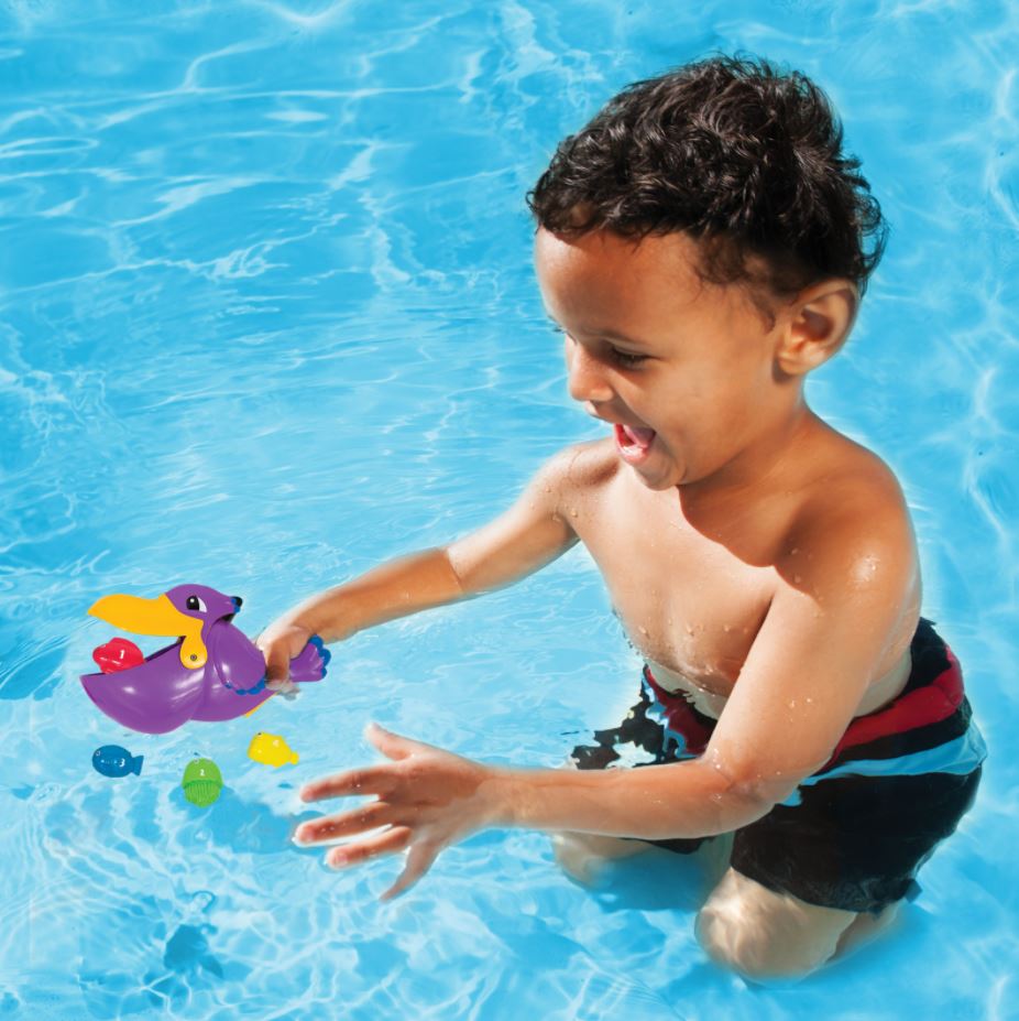 SPIN Swimways Pelikan i kolorowe rybki 6046817