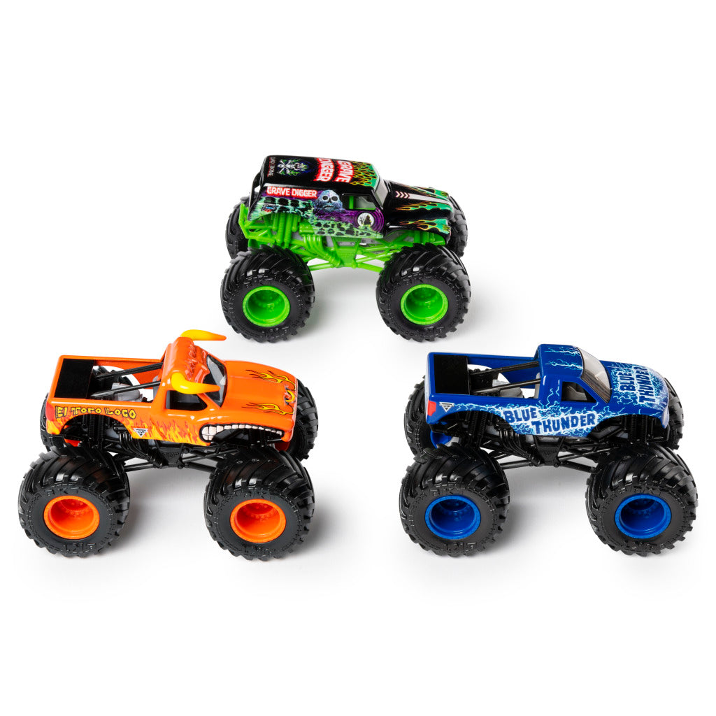 SPIN Monster Jam 1:64 die-cast 3-pak 6053858 /2