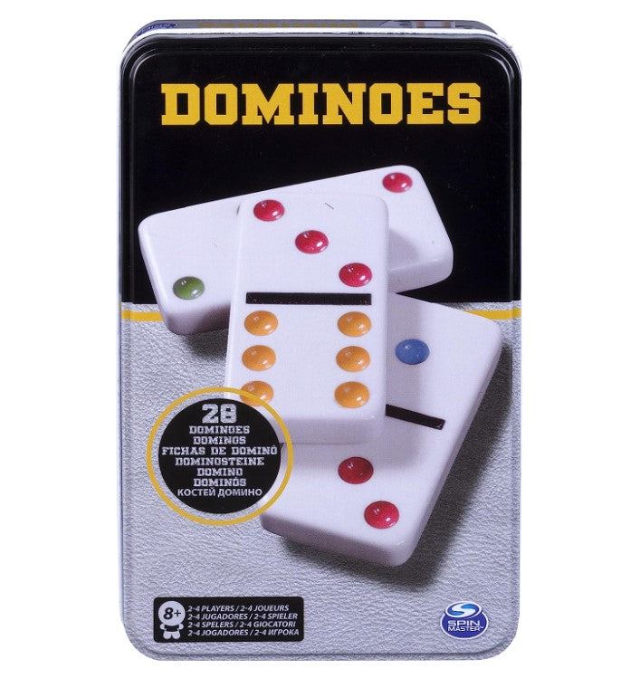 SPIN Gra Domino puszka metal 6033156 /6