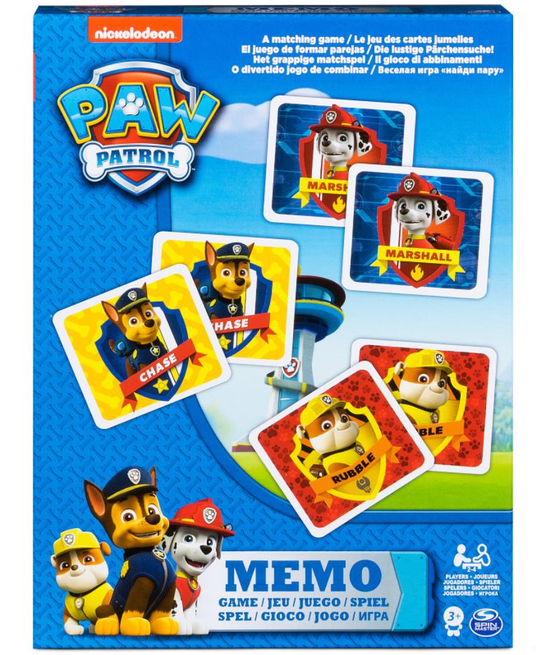 SPIN gra Memo PsiPatrol 48kart 98400 6033326