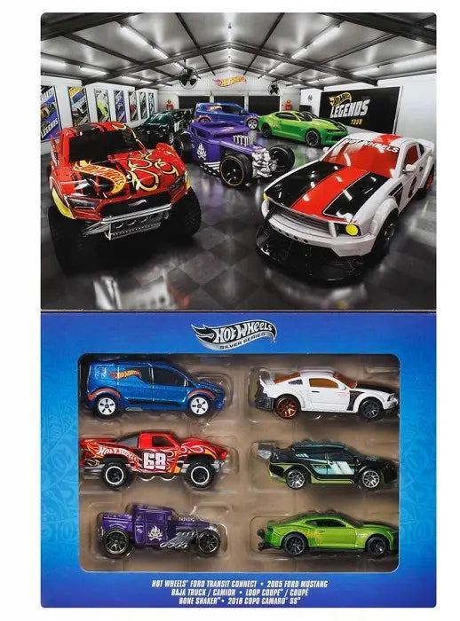 Hot Wheels Silver series 6-pak Legends Tour